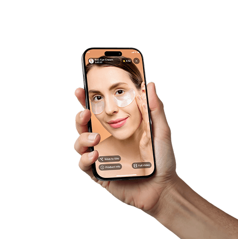 VeeVu mockup on phone